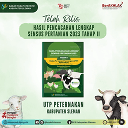 Publikasi Hasil Pencacahan Lengkap Sensus Pertanian 2023 Tahap II