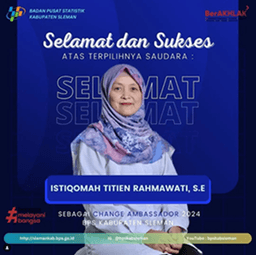 CHANGE AMBASSADOR 2024 BPS Kabupaten Sleman