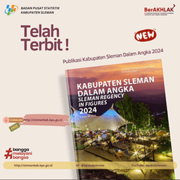 Telah terbit Publikasi Kabupaten Sleman Dalam Angka 2024